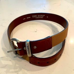 Carhartt leather belt